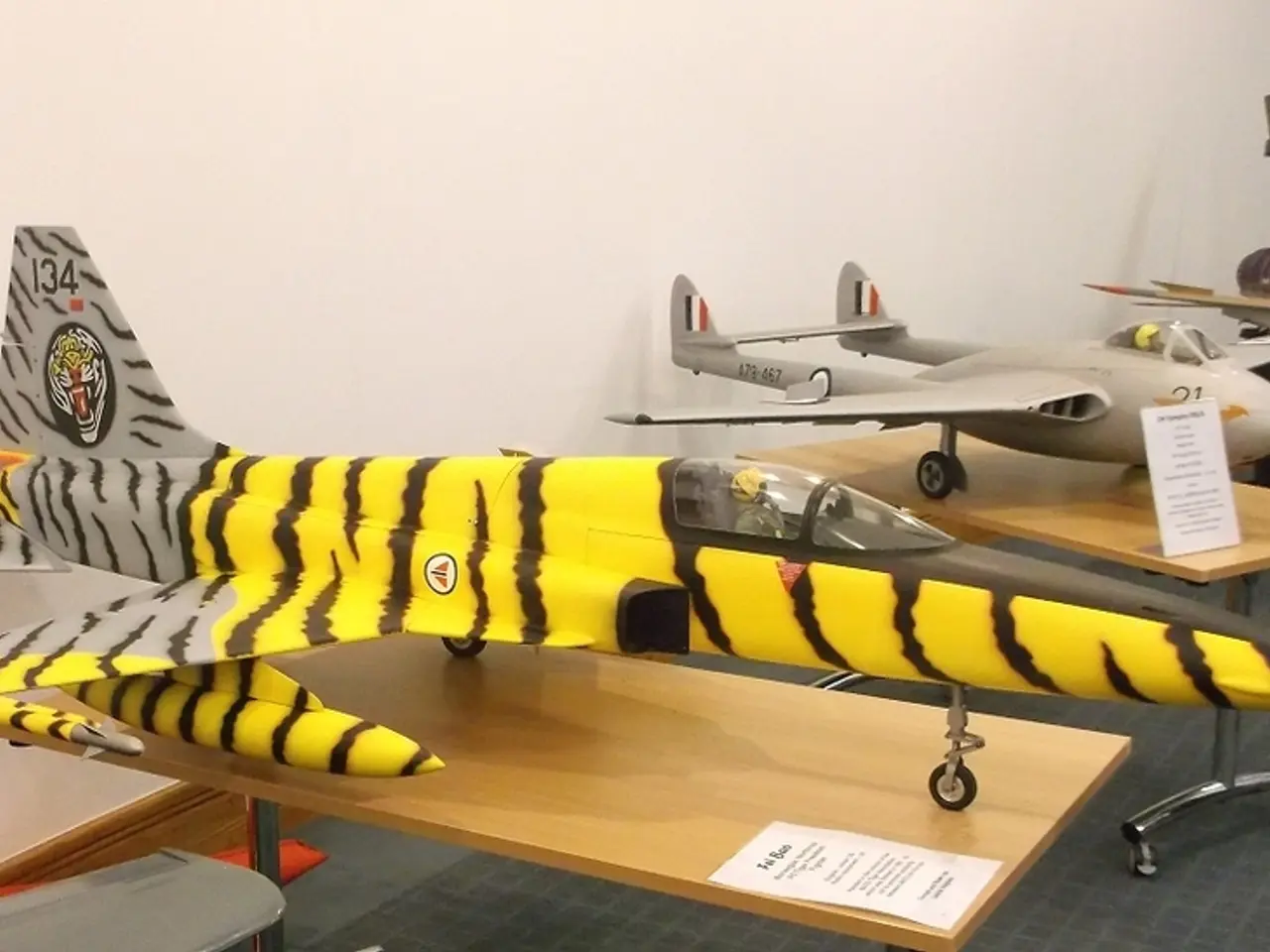 Aerial demo of the enhanced performance airplane prototype