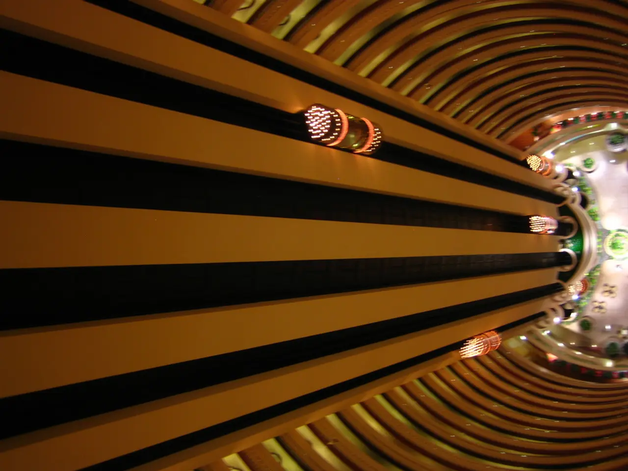 High-speed elevator test structure being constructed by Thyssenkrupp in Atlanta.