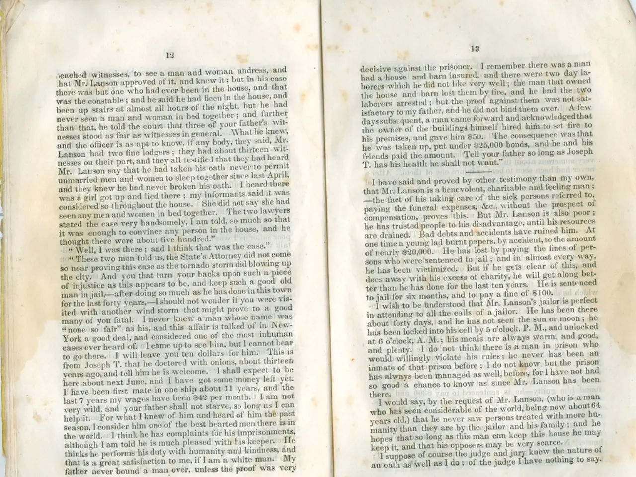 In this image we can see two pages of an old book, with some sentences, and numbers written on it.