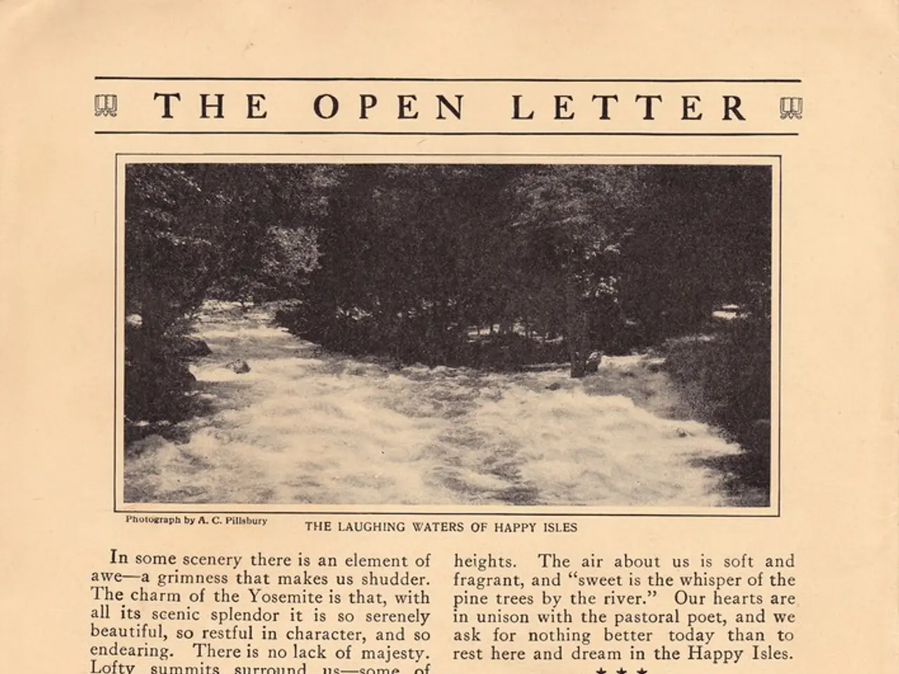 In this picture there is a poster. At the top of the poster I can see the image of the trees and...