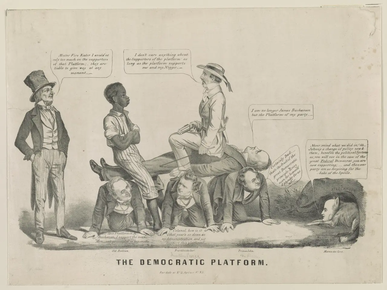 The image shows a paper with a drawing of a group of people, some of whom are sitting and some are...