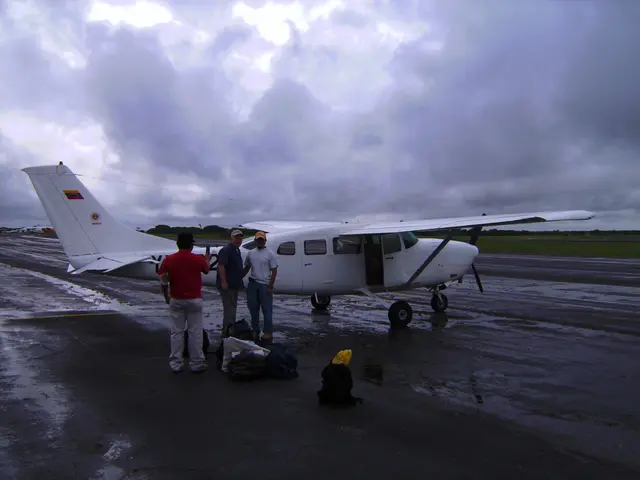 Airport mobile reception operating efficiently for Transport Prosecutor's Office personnel.