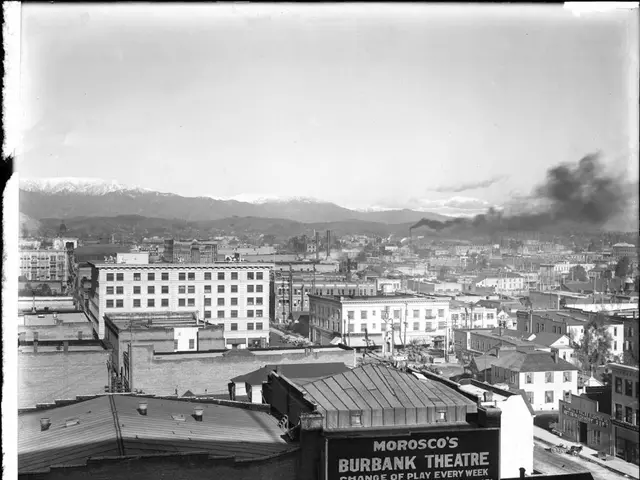 Industrial Buildings Emitting Smoke
