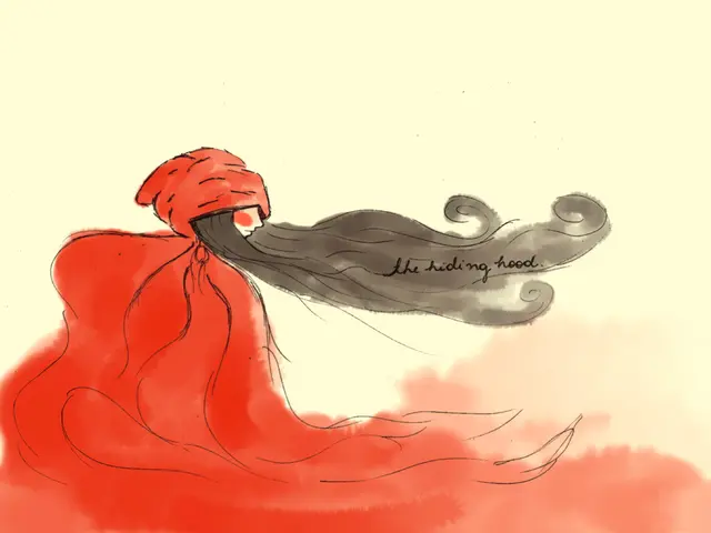 This image consists of a painting of a woman.