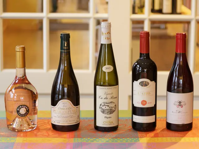 In the picture we can see some bottles which are arranged in a row are placed on the floor and in...