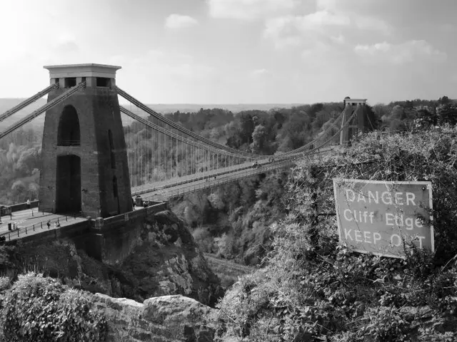 In this image there is the sky towards the top of the image, there are clouds in the sky, there is...