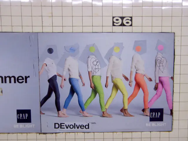 In this image in the center there are posters on the wall, and there are some text written on the...