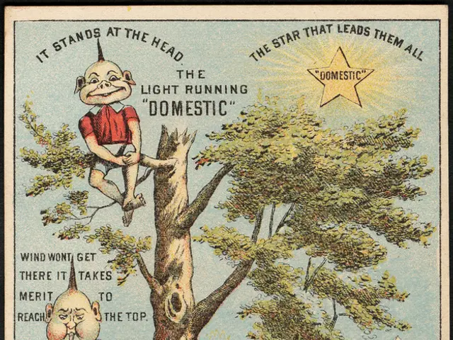 On this poster there is a tree, fence, wall and something written on this poster.