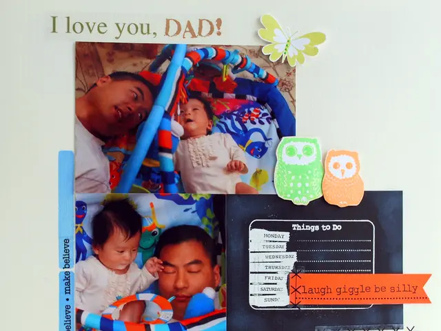 This is a greeting card, on the card there are two pictures and text. On the right there are two...