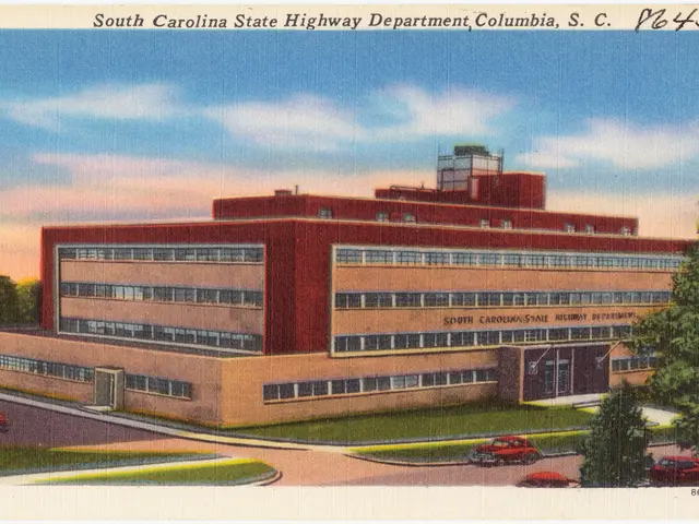 This image is a painting and in this image we can see the building. We can also see the trees and...