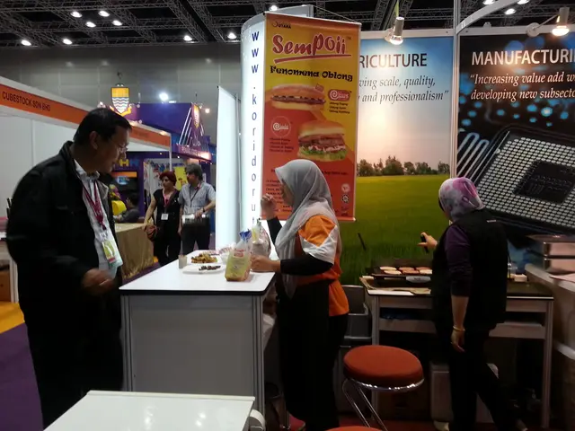 Here in this picture we can see some people standing on the floor and some of them are walking over...