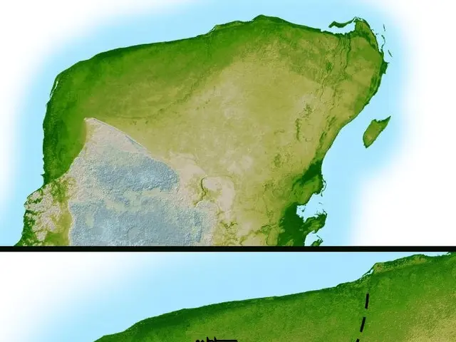 The image shows a top view of a map of Bangladesh with a black arrow pointing to the right and a...