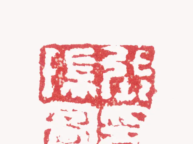 The image shows a white background with a red stamp in the middle featuring the word "Pepsi" in...