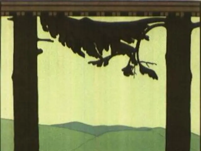 The image shows a poster advertising Baden-Württemberg, Germany. It features a bird perched on a...