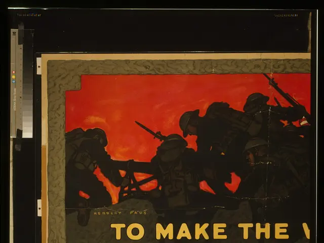 The image shows a poster with a black background and text that reads "To Make the Decent Place Do...