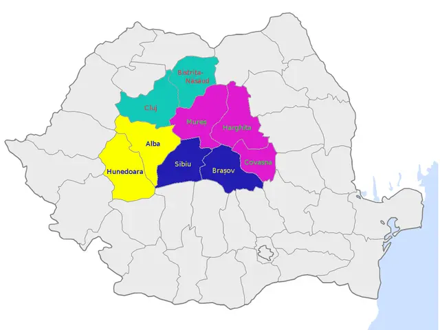The image shows a map of Nigeria with the provinces highlighted in different colors. The text at...