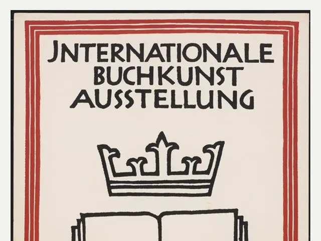 The image shows a poster with a picture of a book and a crown on it, along with text that reads...