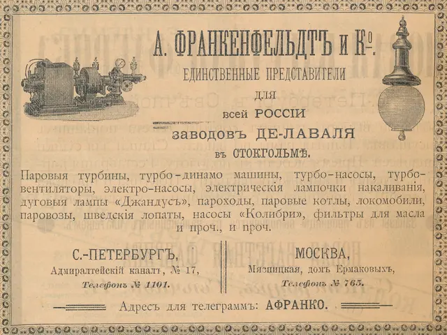 The image shows an old Russian certificate with a picture of a machine on it. The certificate has...
