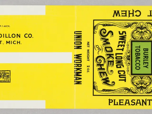 The image shows a yellow and white ticket with a picture of a man on it. The ticket has text...