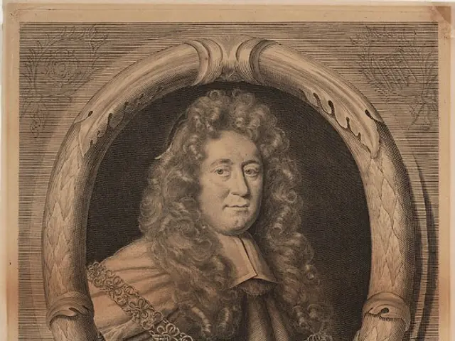 The image shows a portrait of Sir Robert Wright, the Lord Chief Justice of England, with a coat of...