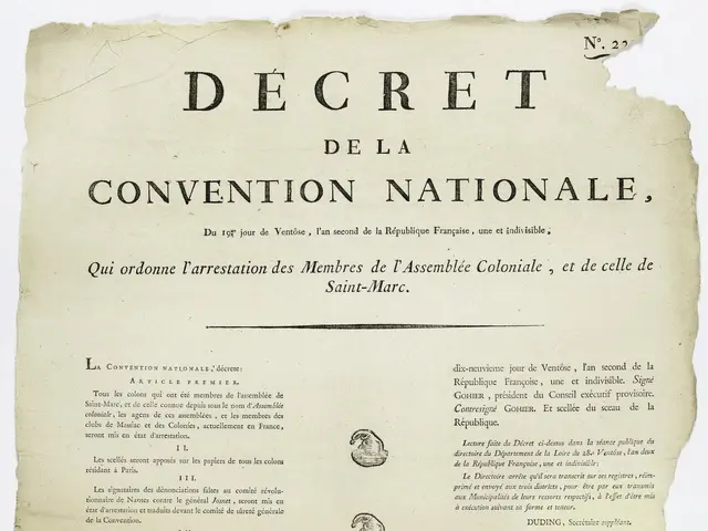 The image shows a paper with text and images on it, detailing the secret of the Convention...