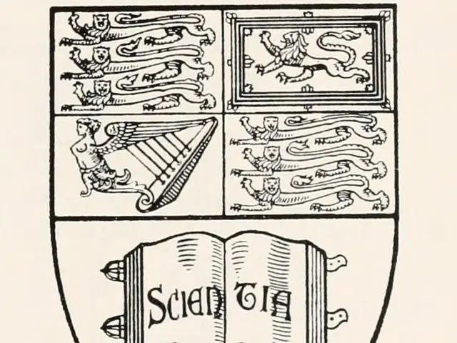 The image shows the logo of the Imperial College of Science and Technology, which consists of a...