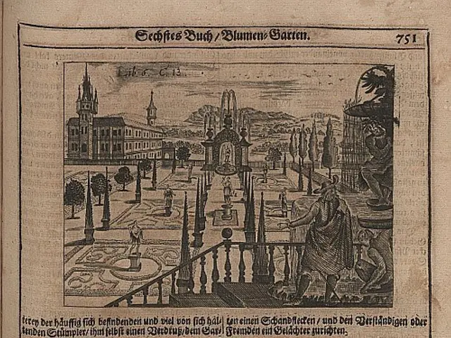 The image shows an open book with a drawing of a cityscape on it. The paper contains pictures and...