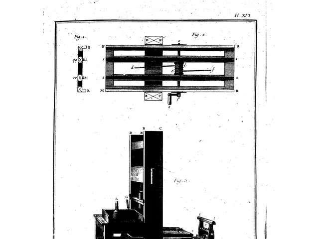 The image shows a black and white drawing of a room with a table and a chair, and at the bottom of...