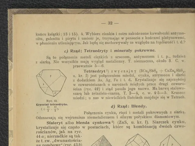 The image shows an open book with a drawing of a diamond on it. The paper contains text and...