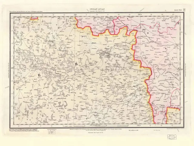 The image shows a map of the state of Texas with the counties of Texas highlighted in red and...