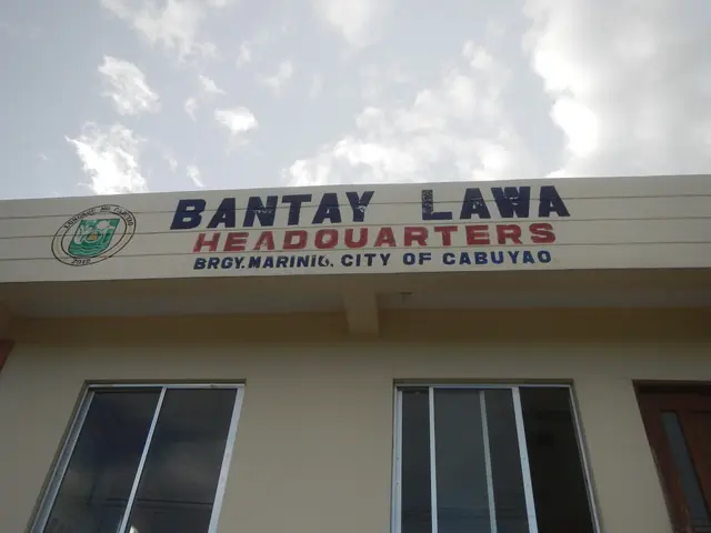 The image shows the Bantay Lawa Headquarters in Cebu City, Philippines. It is a building with...