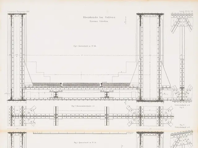 The image shows a page from a book with a drawing of a building, which appears to be a construction...